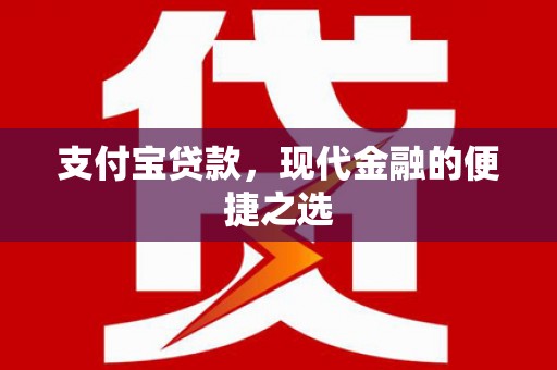谢家集支付宝贷款，现代金融的便捷之选