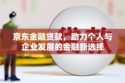 谢家集京东金融贷款，助力个人与企业发展的金融新选择