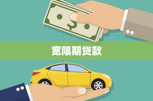 谢家集宽限期贷款