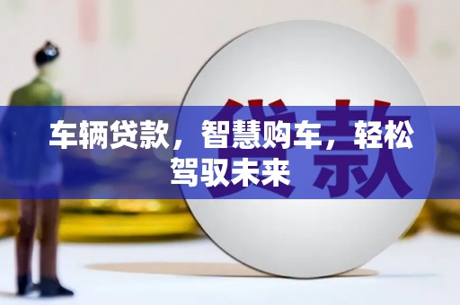 谢家集车辆贷款，智慧购车，轻松驾驭未来