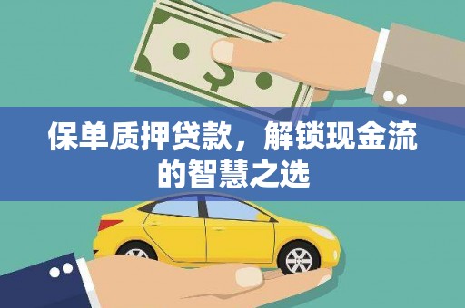谢家集保单质押贷款，解锁现金流的智慧之选